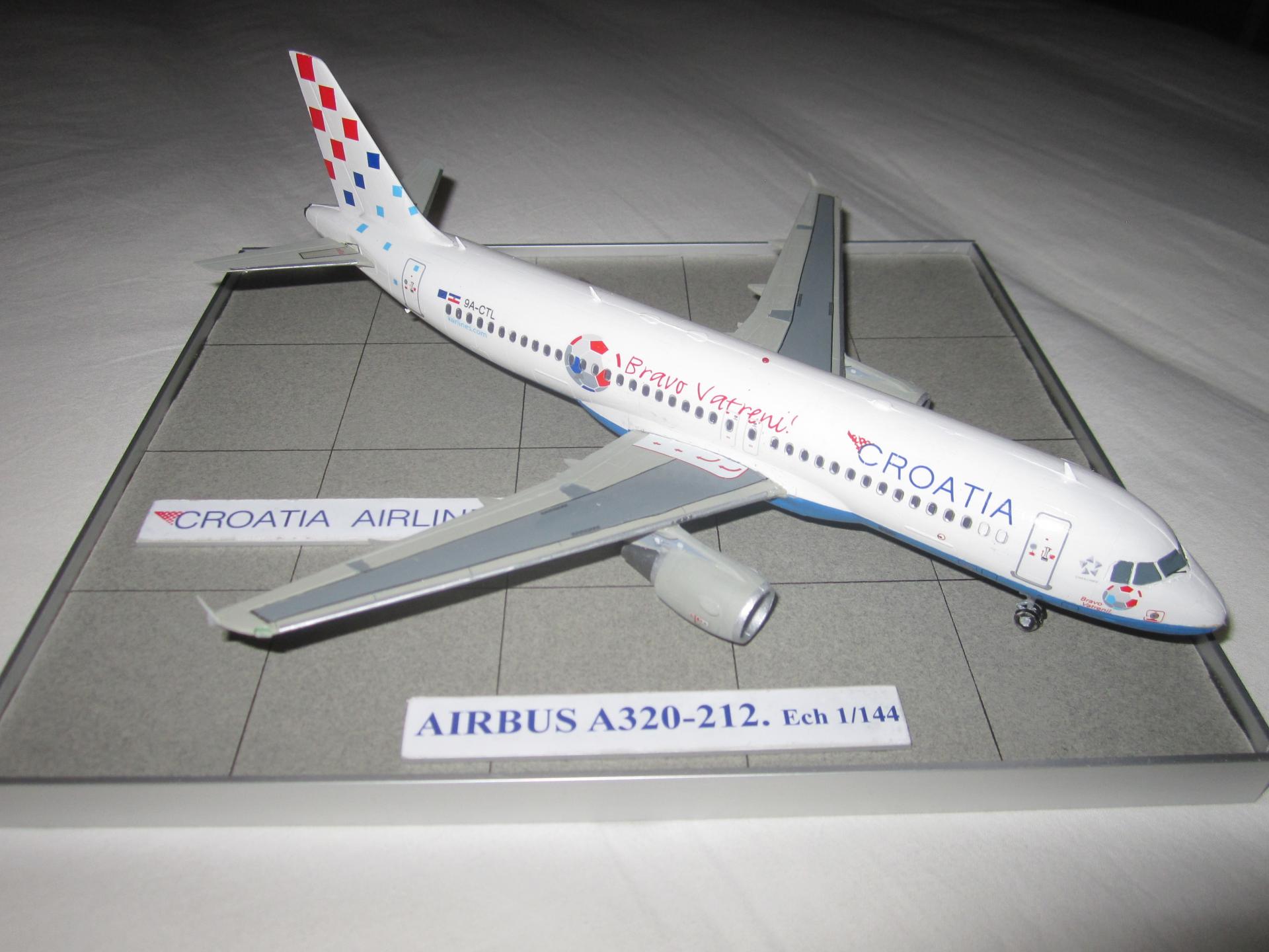 AIRBUS A320-212 CROATIA AIRLINES