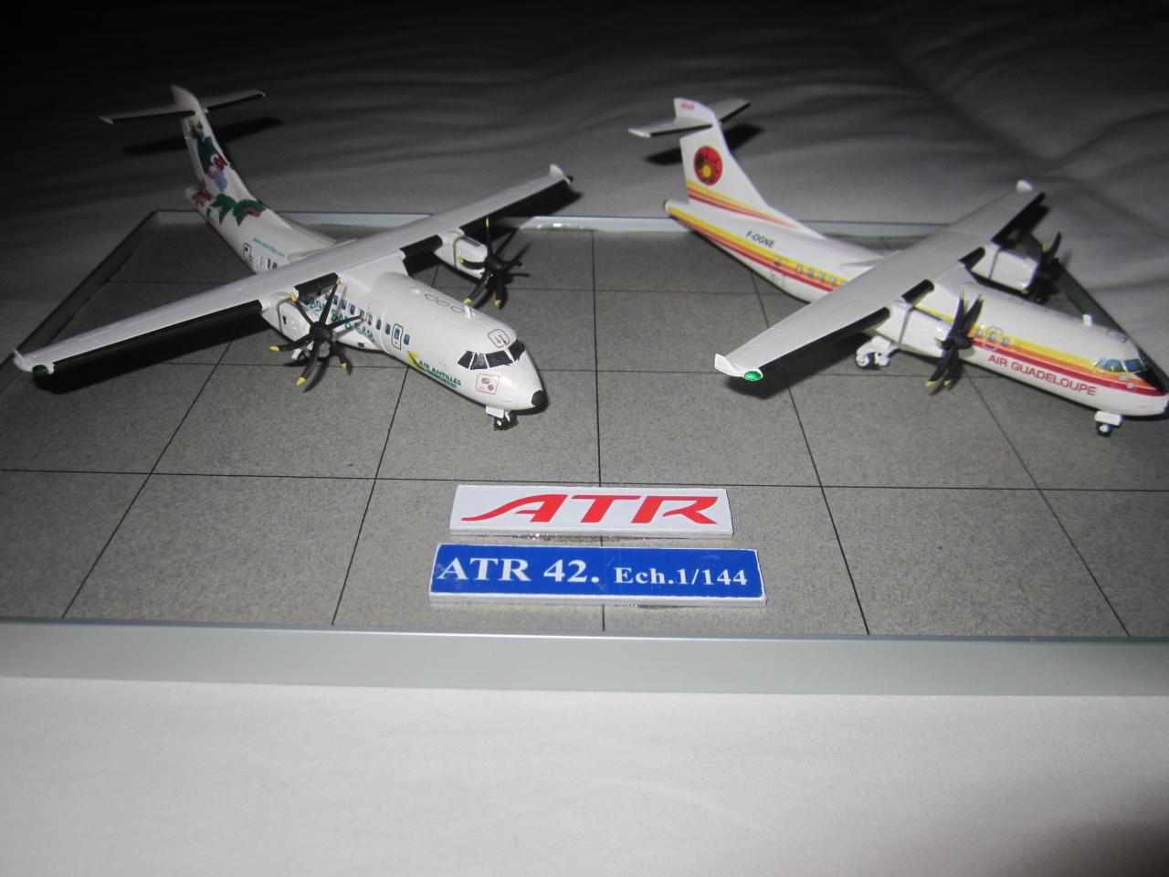 ATR 42 AIR ANTILLES et AIR GUADELOUPE