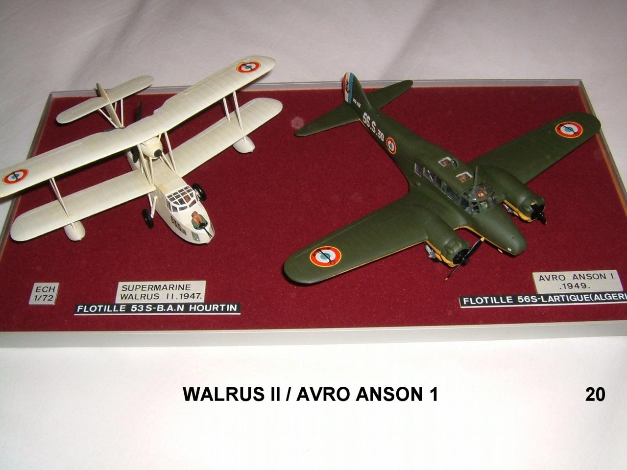 Supermarine Walrus-Avro Anson